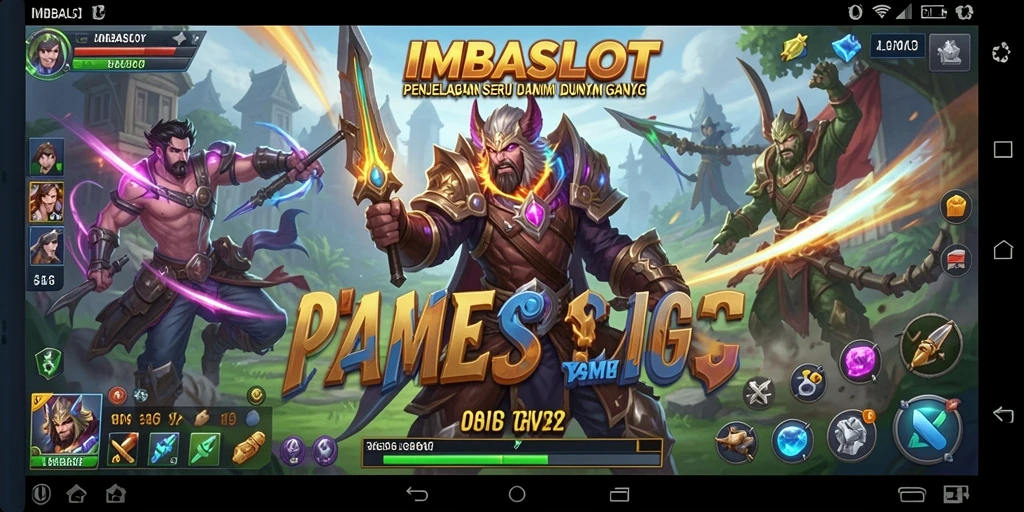 Tampilan gameplay seru dari IMBASLOT dengan strategi mendalam.