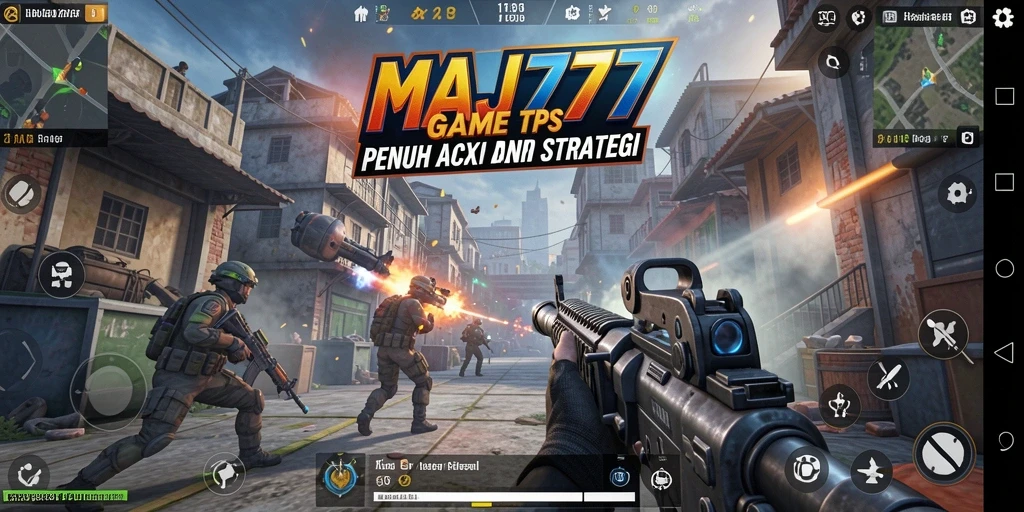 Gameplay menegangkan dengan aksi tembak-menembak yang seru di MAJ777.
