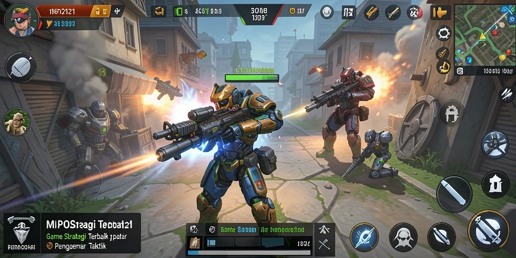 Tampilan menakjubkan dari gameplay strategis MPO2121.